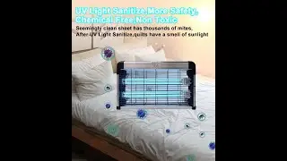 BAIMNOCM UV Light with Ozone 76 Watts UVC Lamp w/Remote Control, Odor and Dust Mite Removal