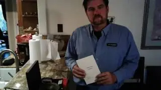 scissor sharpening with portable flat hone.