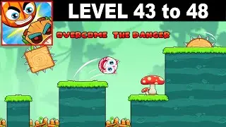 Ball Hero 2 Back to Jungle level 43 44 45 46 47 48 - Gameplay Walkthrough Part 5 all levels Solution