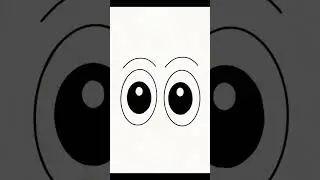 blinking eyes 😉 #shortsfeed #animation #2dshow #2danimation #animationstyle #flipaclip #blink #eyes