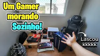 O dia que um GAMER foi morar SOZINHO ( Ou quase isso kkk)