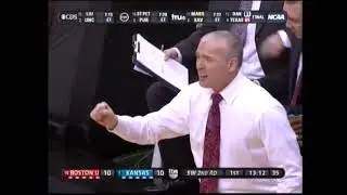 2011 NCAA 1st Round: Boston University vs Kansas