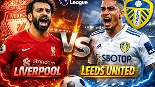  Liverpool vs Leed United #LiverpoolVsLeed United #PremierLeague#FootballSimulation #livefootball
