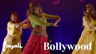 Cutipie Bollywood Dance with Donna's students at Layali, Sweden 2019