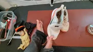 Cleaning Nike running shoes