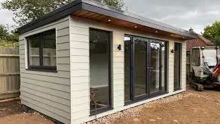 Garden Room Build (SIP) with Woodbridge Garden Rooms. Finished Result.