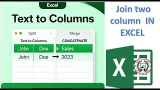 Text to Columns & CONCATENATE in Excel | Split and Merge Data Easily!