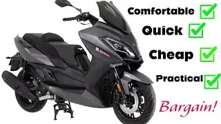 The massive Lexmoto Pegasus 300 Scooter!