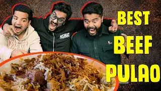 Best Beef Pulao | Bhukkar Food Series | Mishkat khan (The Fun Fin) | Comedy Vlog