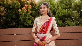 A Royal Blossom in Half Saree, Royal Vibes Only #RoyalEntry #HalfSareeFunction #RaniSaab #bestentry 