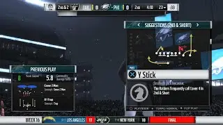 Madden NFL 18 Philadelphia Eagles vs Oakland Raiders Week 16 2018 season