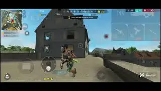 1v3 Free fire  (clock tower) power of plasma new update  