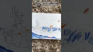 2d or 3d USS Alabama? #short # battleship