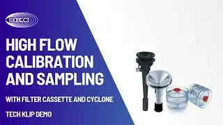 Демонстрация Tech Klip: высокопроизводительная калибровка и отбор проб с использованием фильтрующих кассет | SKC