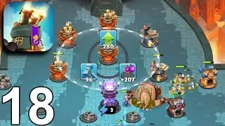 Castle Creeps TD - Chapter 10: Memory Rock & Hall Brawl - Gameplay Walkthrough (iOS Android)