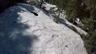 JMT 2017 - Snow Bridges Across Lyell Fork