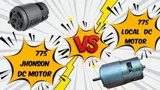 775 DC Motor VS 775 DC Johnson Original Motor Review