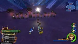 Kingdom Hearts 2 FM: Mushroom 13; lvl 1 [Critical Mode] Kingdom Key Only