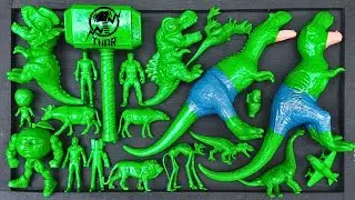 Dinosaurus Jurassic World Dominion:T-Rex/ Mosasaurus/Siren Head/Kingkong/Spiderman/Skibidi/Anomali