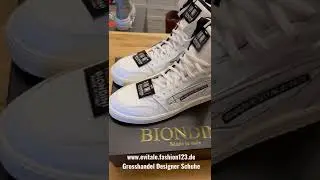 Sneakers Biondini Made in Italy Designer Schuhe und Taschen Grosshandel Mode in Imotex Raum 114