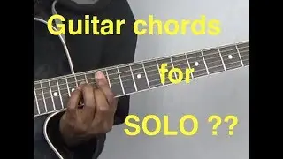How to play guitar chords arpeggios in your solos CONGOLESE RUMBA & SEBEN SECRET