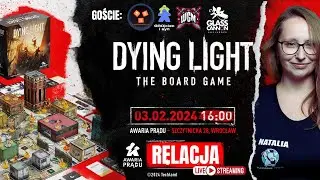 Dying Light: The Board Game  -  Glass Cannon Unplugged || Pokaz gry || Wywiady || Live PN