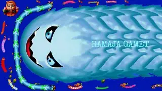 🐍WORMS ZONE.IO BEST GAMING |💯 | #151Big worm Worms Zone.io #WORMSZONEΙΟ BIGSNAKEGAME #HAMAJA GAMER