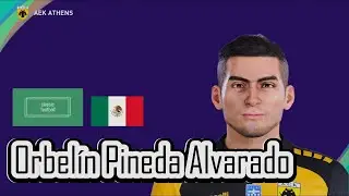 Orbelín Pineda Alvarado - PES Clasico (Face, Body& Stats)