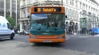 BUSES AT CARDIFF APRIL 2017