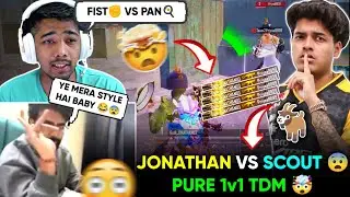 Jonathan vs Scout 1v1 TDM 🔥 First✊ vs Pan🍳 Jonny PURE Domination 😈