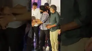 Megapower star #ramcharan grand entry at #gamechanger movie trailer launch event #trending #shorts