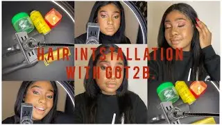 How to Install a weave Using Got2b Freeze Spray