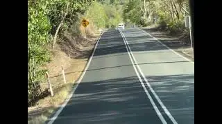 Great Coastal Drive in Northern Queensland. Captain Cook Highway
