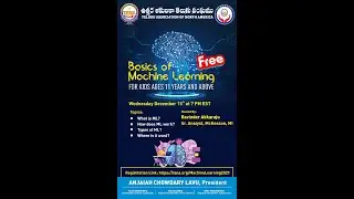 TANA Basics of Machine Learning for Kids Camp