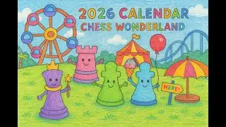 🎠♟️ [2026 Charity Calendar &ldquo;Chess Wonderland&rdquo; &mdash; Now Complete!] ♟️🎠