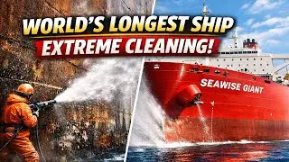 [TV] World&rsquo;s Longest Ship Cleaning Process 😱 | Most Satisfying Ship Wash Ever | Clean Verse