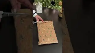 DIY Gift Wrapping/ Dress packing ideas/ Shirt Style Gift Wrap #shorts #packing #giftideas #diy