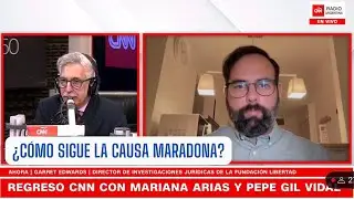 GARRET EDWARDS explica cómo sigue la CAUSA MARADONA ⚽️🔟🇦🇷 - CNN RADIO ARGENTINA