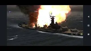 KMS Bismarck vs USS North Carolina | Atlantic Fleet Gameplay