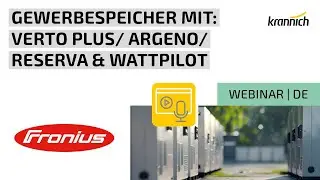 Gewerbespeicherbereich 30-125kW mit Fronius