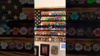 My poker chips on my flag board. Thank you CD