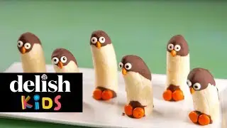 Banana Penguins | Delish Kids