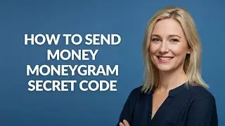 How to Send Money Moneygram Secret Code - Julia'sTutorials