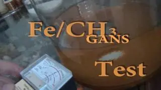 GANS Radio/Microwave Test Zn/CO2, CuO, Fe/CH3