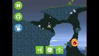 Bad Piggies - Hidden Skull - Level 4-28 Flight in the Night