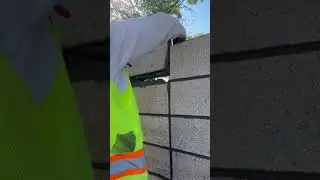 the process of installing large white bricks for building a fence #construction #popular #viralshort