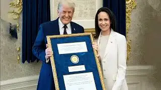 Venezuela&rsquo;s Machado Gave Trump Her Nobel Prize. In Return She Got a Swag Bag and Mockery