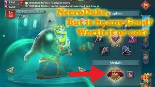 Maxed NecroDuke Hero Review + Rally's - Lords Mobile