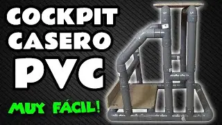 FABRICO UN COCKPIT PARA VOLANTE DE PVC Y ES ASÍ | Review