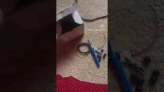 Hand making a Rosary #🥀reels #fyp #catholic #craft